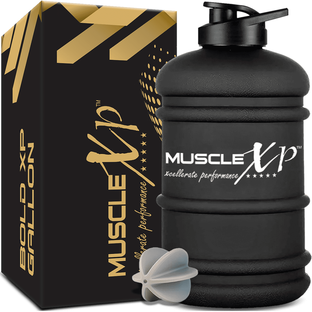 MuscleXP Gym Shaker Classic XP Mixer Stainless Steel Shaker