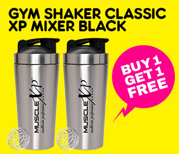 MuscleXP Gym Shaker Classic XP Mixer Stainless Steel Shaker